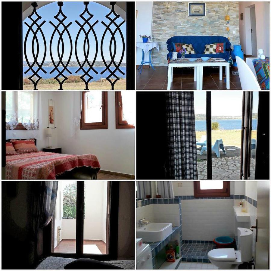 Marvelous Sea View Eco Apt Amulianí Kültér fotó