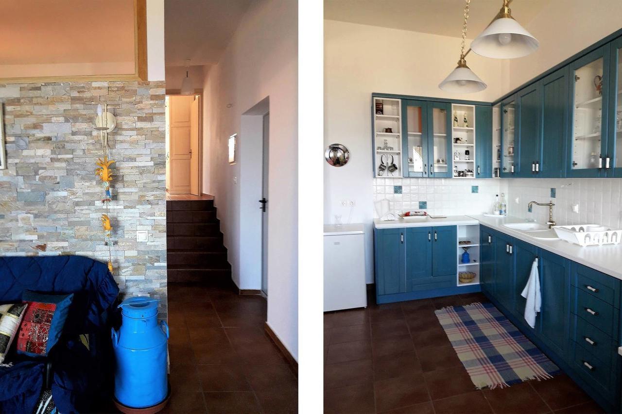 Marvelous Sea View Eco Apt Amulianí Kültér fotó