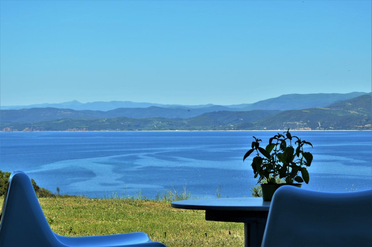 Marvelous Sea View Eco Apt Amulianí Kültér fotó